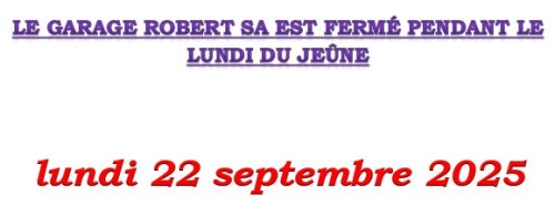 LUNDI DU JEÛNE